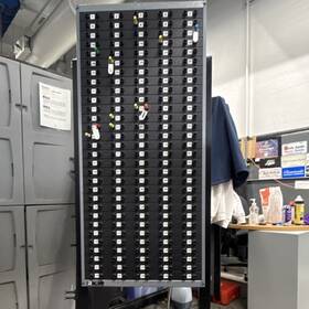 407.962 Keyper D 300pc Car Key Tracking System With Stand For Dealerships Or Valets