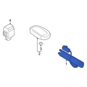 95460l2000 Kia Oe Rear Keyless Entry Antenna