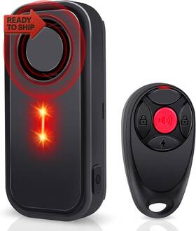 Kingsales Tech Inc. 726084281318 Car Alarm System 113db Fake Motion Alarms For Cars Vehicle Security