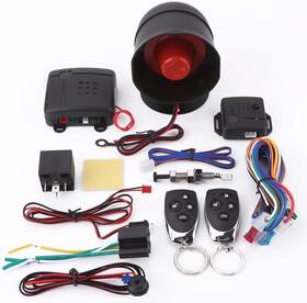 Vog3229679175048zx Kkmoon Universal Car Alarm System Security Keyless Entry With 2 Key Fobs W7i9