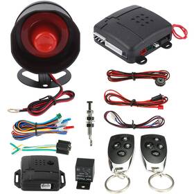 Wpq6997469643281sa Kkmoon Keyless Entry Car Alarm Security System With 2 Key Fob Remote Control Siren V9l0