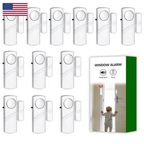 Kolodogo B0g6d4qjw4 Door Window Alarm 90db Wireless Sensor Burglar For