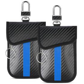 Lafegift 771077458628 Faraday Bag For Key Fob Anti-theft Protector Signal Blocking Fits Mo