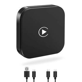 Latitop 774300073964 Wireless Carplay Adapter For All Factory Wired Android Auto