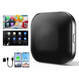 Leadtree 749614383443 2 In 1 Carplay Dongle Convert Wired To Wireless Adapter&wire