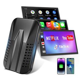 Leadtree 749614732685 4-in-1 Wireless Carplay And Android Auto Adapter Compatible With N-etflix/yout