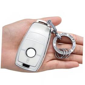Ljmtbkan 768488341663 Tpu Key Fob Case Cover Suitable For Mercedes-benz A C E S Mercedes