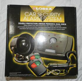 Au3655 Lorex New In Box - Model Car Security Alarm System Au3655 Lorex New In Box - Model Car Security Alarm System