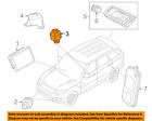 Lr060915 Land Rover Oem Discovery Sport Rear Back Up Camera