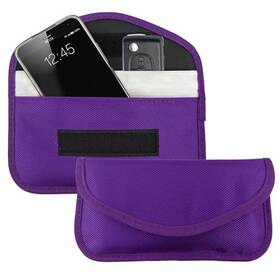 Lxsloet Qph-g-5600 2pcs Faraday Bags For Phone And Car Keys Key Fob Protector Cell Purple