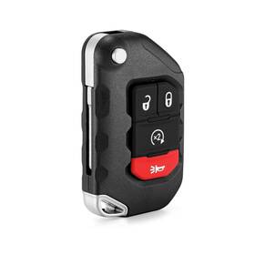 611031 Lyfucess Smart Key Fob Replacement Fits For Jeep Wrangler 2018 2019 2020 2021 2022 202
