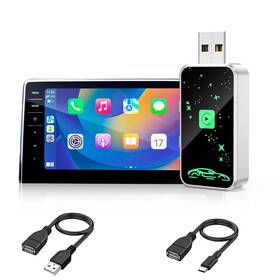 2025bestcarplaystar Mardayket Mini Wireless Carplay Adapter For Iphone 2025 2 In 1 Stable Universal Wirele