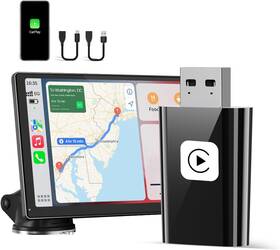 Mardayket 733723986671 Wireless Carplay Adapter For 2025 Mini Fast Wired To Dongle