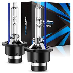 6211lhb528yus Marsauto D4s Hid Xenon Bulbs 600% Brightness 6500k Cool White 35w Waterproof Pack Of 2