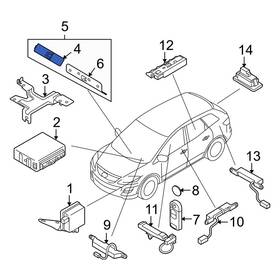 Tey1675dzb Mazda Oe Keyless Entry Module