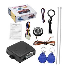 Dy412 Mdeoosky Car Ignition Switch 12v Engine Start Stop Push Button Keyless Entry