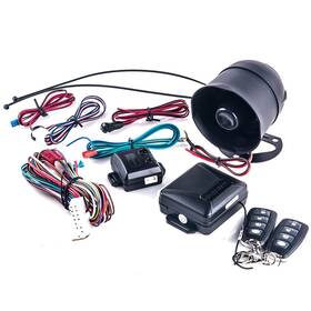 Micro 716253443449 1-way Auto Car Alarm Security System Keyless Entry&two 4-button Remote Micro 716253443449 1-way Auto Car Alarm Security System Keyless Entry&two 4-button Remote