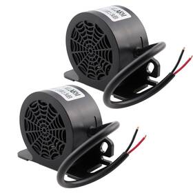 Mir-dx-2pc Mirkoo Backup Alarm 110db 12v-80v Dc Waterproof Industrial Heavy-duty