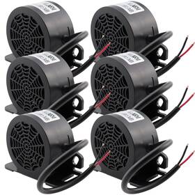 Mir-dx-6pc Mirkoo Backup Alarm 110db 12v-80v Dc Waterproof Industrial Heavy-duty Reverse