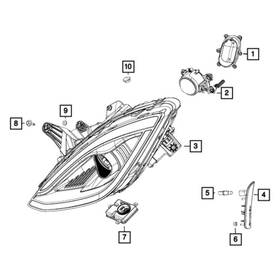 00153624 Mopar 153624 Engine Crankshaft Position Sensor