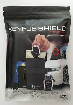 Mos Equipment 756970574910 Mission Darkness Faraday Bag For Keyfobs Rf/black