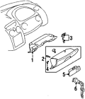 Mr791347 Mitsubishi Genuine Oem Lock