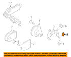 N10618501 Volkswagen Vw Oem Beetle Rear Nut N10618501 Volkswagen Vw Oem Beetle Rear Nut