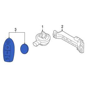 285e36ls5a Nissan Oe Keyless Entry Transmitter