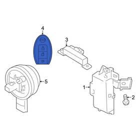 285e36ra5e Nissan Oe Keyless Entry Transmitter 285e36ra5e Nissan Oe Keyless Entry Transmitter