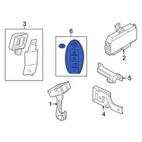 285e39bu5a Nissan Oe Keyless Entry Transmitter