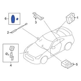 285e3jf87d Nissan Oe Keyless Entry Transmitter 285e3jf87d Nissan Oe Keyless Entry Transmitter