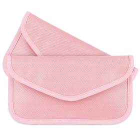 No Snooping Allowed 742079286168 Faraday Key Fob Protector 2 Pack Premium Bag/pouch Small Pink No Snooping Allowed 742079286168 Faraday Key Fob Protector 2 Pack Premium Bag/pouch Small Pink