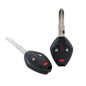 Id46 Northamerica Remote 6370 Car Key Fob Replacement For 2011-2014 2 Black