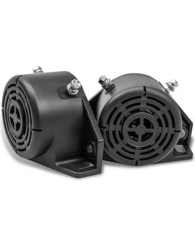 Kdcbjq01-d Ochiki 2 Pcs Backup Alarm For Trucks 105 5db 12-24v Truck Back Up Reverse Horn