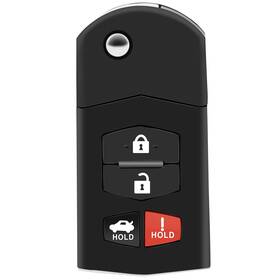 057166-5209-1628322942 Ocpty 1 X Flip Key Entry Remote Control Fob Transmitter Replacement Black