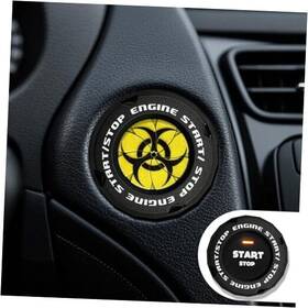 Oa030470 Oracle & Aleph Rotary Push Start Button Cover Engine Stop B-rotary-sign-black Yellow Oa030470 Oracle & Aleph Rotary Push Start Button Cover Engine Stop B-rotary-sign-black Yellow