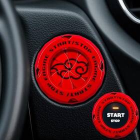 Oa030473 Oracle & Aleph Rotary Push Start Button Cover Engine Stop Motorcycle