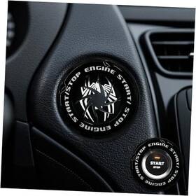 Oa030486 Oracle & Aleph Rotary Push Start Button Cover Engine Stop B-rotary-spide -black