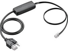 87327-01 Poly Plantronics Apd-80 Electronic Hook Switch Adapter Black 87327-01 Poly Plantronics Apd-80 Electronic Hook Switch Adapter Black