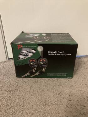 Aps787 Prestige Audiovox Remote Start And Full Security System New In Box Nib Rare