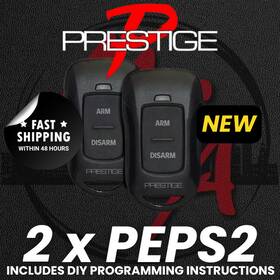 Tbqt53-am1w Prestige Peps2 New Pair Of Replacement Remotes Fcc Id