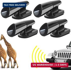 Promkig 639395245064 4pcs Deer Warning Whistles Device For Cars Anti-deer-ultrasonic-whistles Ve