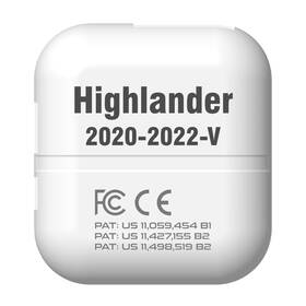 Protect-x 711475780354 Fits For Highlander 2022 2021 2020 With Valet Mode Plug And Play Smart Sensor