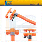 Pt1020731am The Orange Frosted Handle Slippery Steering Wheel Lock Adjustable Tool