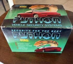 Python 093207002717 System 70 Car Alarm Security Remote Keyless Entry Engine Start 1992 Nos Python 093207002717 System 70 Car Alarm Security Remote Keyless Entry Engine Start 1992 Nos