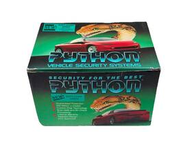 Python 093207430169 1992 Vintage Car Alarm Vehicle Security System Soft Chirp Siren Brand New