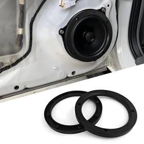 Qph7310t Qztyty 2pcs 6.5 Inch Plastic Speaker Spacer Rings Adapter Car Stereo Subwoofer