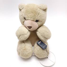 Rmsb2000 Rabbit Systems Vintage Security Bear Car Alarm System Plush Anti Theft Teddy Atmospheric