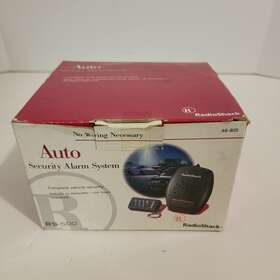 49-721 Radio Shack Vintage Brand New Vehicle Alarm System Old Stock