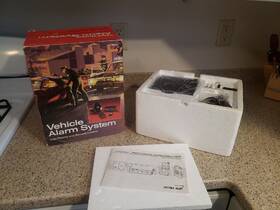 49-795 Radio Shack Tandy Vintage Mobile Alert Vehicle Security System Alarm Nos